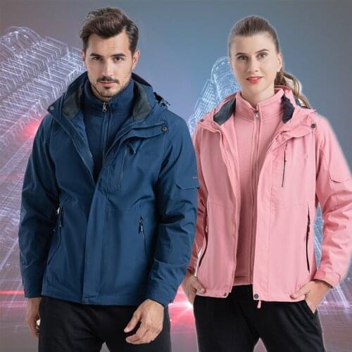 Mens Jackets Womens Ski Suit Outdoor Camping Trekking Climbing Coat For Waterproof Windproof