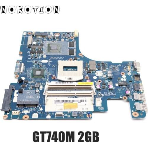 NOKOTION AILZA NM-A181 MAIN BOARD For Lenovo ideapad Z510 Laptop Motherboard HM86 DDR3L GT740M 2GB GPU full test