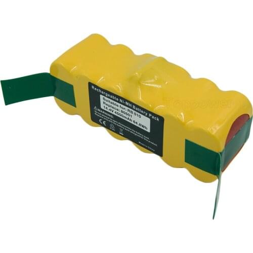 Ni-MH 14.4V 4.5Ah Rechargeable Vacuum Cleaner Battery For iRobot Roomba Batmax 500 600 780 790 880 900 80501 80601 SP530-BAT