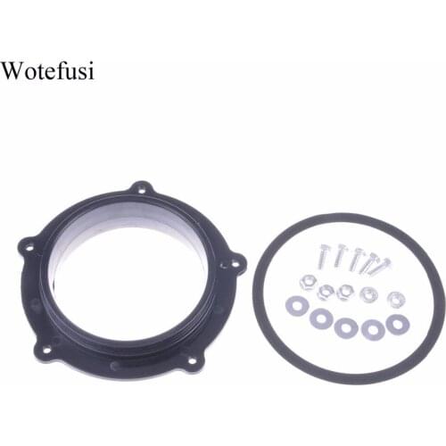 Wotefusi Motorcycle Air Filter Intake Black Adapter For Yamaha YFZ 450 All Years New [PA452]