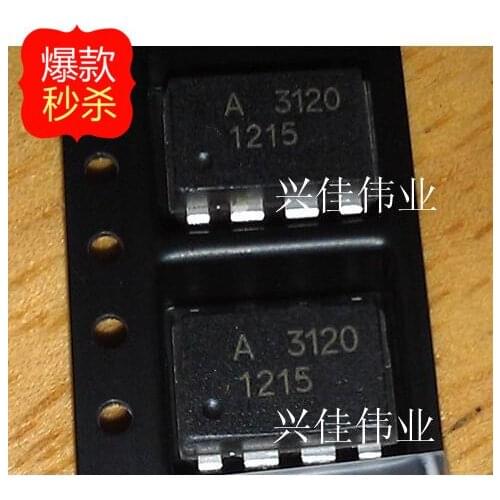 10PCS New original HCPL3120 HCPL-3120 A3120 SOP optocouplers