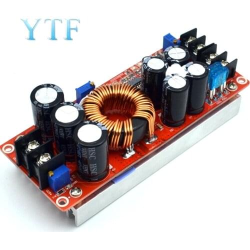 1200W High Power DC-DC Boost Voltage And Constant Current Adjustable Vehicle Charging Supply Module