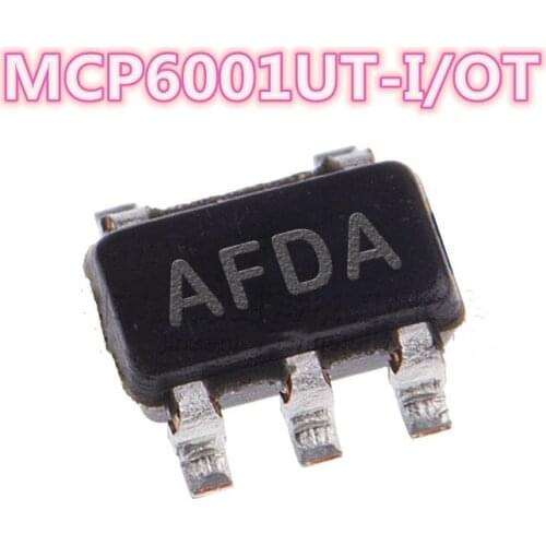50PCS/LOT MCP6001UT-I/OT MCP6001UT AFDA AF SOT-23-5 New original Free shipping