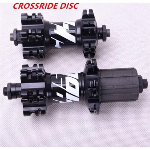 Crossride Disc brake mountain Bike HUB front two rear three bearings 24-hole support 8-11 speed WHEELSET Mountain tlower drum