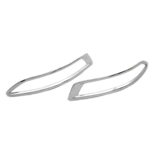 Chrome Rear Bumper Reflector Cover Trim For VW Jetta MK6