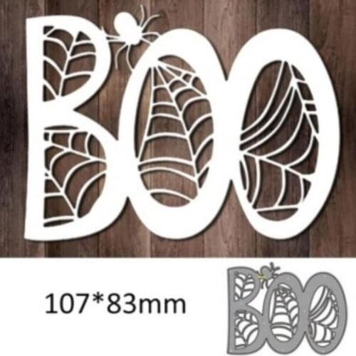 Halloween Spider Cobweb Funny Decor Card Metal Cutting Dies cutter Knife Stencil DIY Scrapbook Paper Photo Craft Template Dies