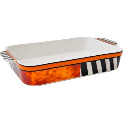 LUCKYARTWESTINA Bone Mini Oven Container