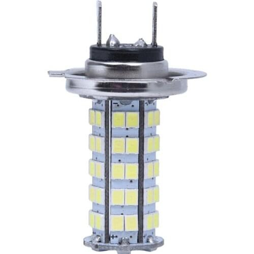 LAMP BULB H7 3528 SMD 68 LED WHITE 12V for CAR