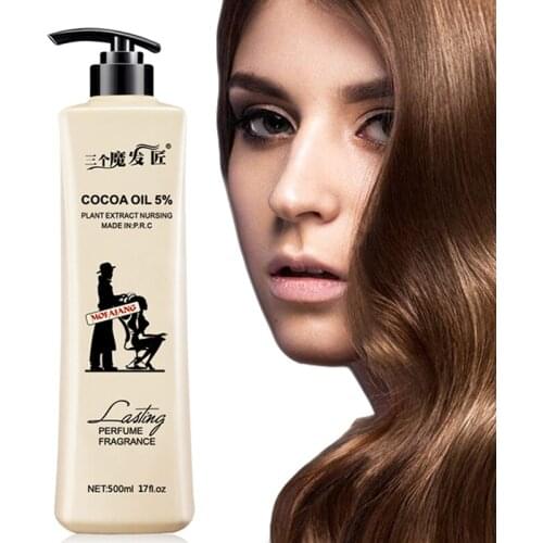 MOFAJIANG 500ml Perfume Hair Conditioner Long Lasting Fragrance Repair Damage Hair Improve Frizz Nourishing Hair Scalp Treatment