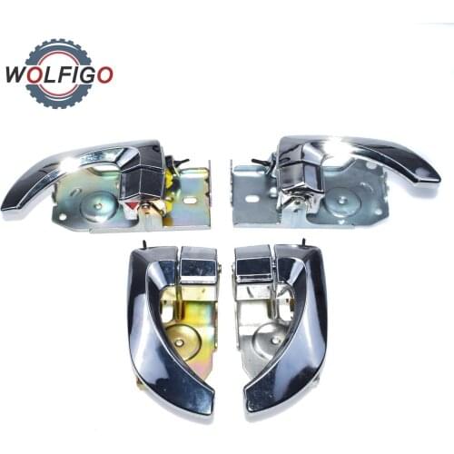 WOLFIGO Front or Rear Left or Right Side Inside Door Handle for Kia Sorento 2003-2009 826103E011 82620-3E011 836103E011