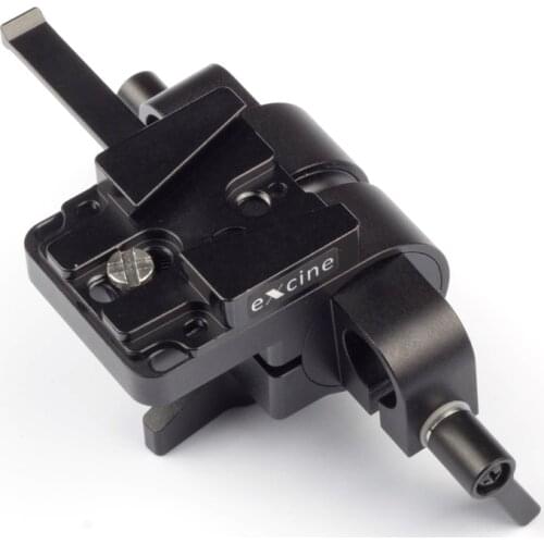 360° Rotate Swivel 15mm Rod Clamp Camera Gimbal Tiny Nano Micro Mini V-Mount Battery Mount Adapter fr Camera Gimbal Power Supply