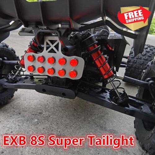 RC Radio control car LED kit taillights for Arrma Kraton EXB 1/5 8s option upgrade parts
