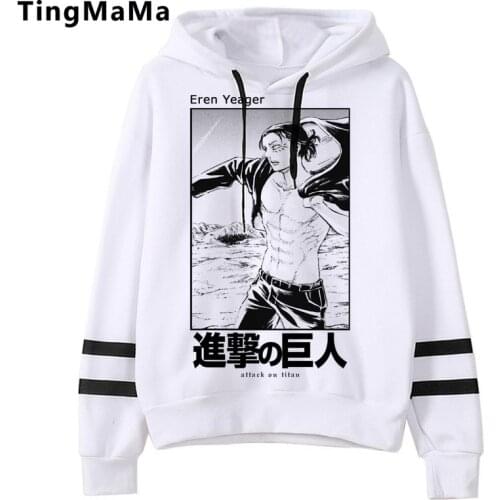 Shingeki No Kyojin Attack on Titan hoodies women plus size hip hop streetwear y2k aesthetic women pullover streetwear grunge
