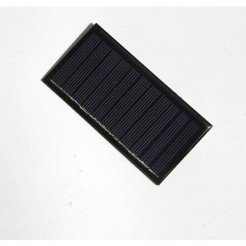 90MA 5.5V Solar Cell Polycrystalline 0.5W Solar Panel Charger For 3.7V Battery Light Toy 95*48MM 1000pcs Wholesale