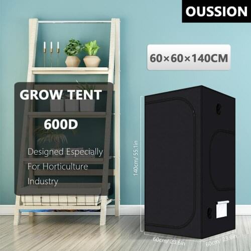 60*60*140CM Plant Grow Tent Grow Box Indoor Grow Room Home Reflective Mylar For Hydroponics Greenhouse Oxford Plant Light Tent