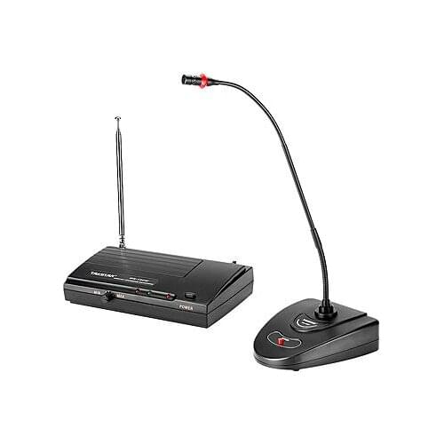 Takstar MS-168W wireless gooseneck microphone desktop conference microphone with transimitter for speech broadcasting