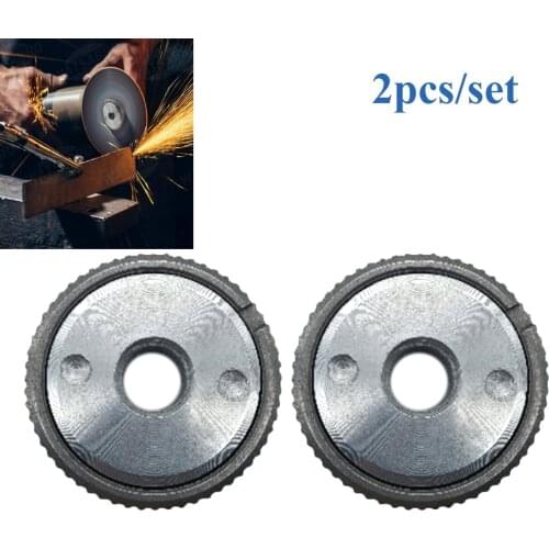 1Pc/2Pcs M14 Thread 115mm/125mm Angle Grinder Inner Outer Flange Nut Set Tools Power Replacement For Bosch Metabo Makita