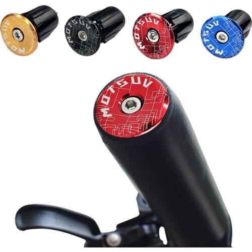 Bicycle Handlebar End Plugs Aluminium Alloy Lock MTB Mountain Road Foldind Expansion PlugAnti-Slip And Strong Bike Accessory