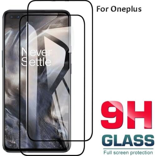 Full Cover Tempered Glass For OnePlus 8T 7 7T 6 6T 5 5T 3 3T Screen Protector For OnePlus Nord N10 N100 Protective Glass Film