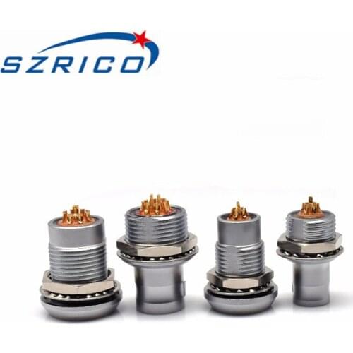 1B 2B HGG FAG 2 3 4 5 6 7 8 10 12 14 16 19 26 Pin Seal Socket Short Fixed Plug Metal Circular Self Lock Push Pull Connector