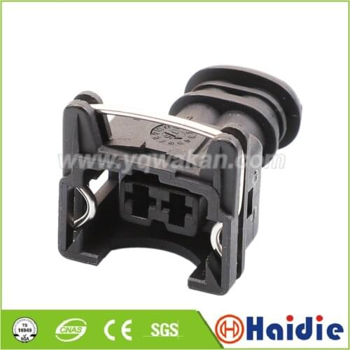 2sets 2pin Auto plastic housing plug waterproof wire harness cable connector 963040-3