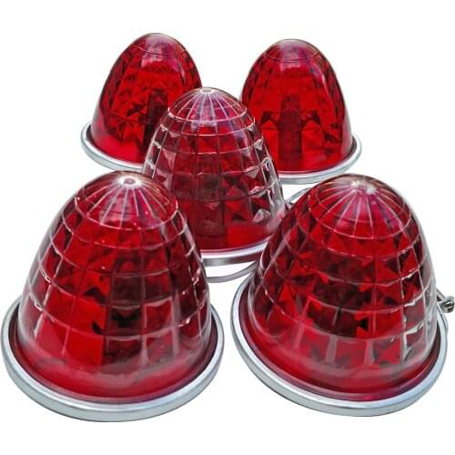Car Truck Side Marker Light Indicator Lamps for Trailer Lorry Van Car Truck Turn Signal