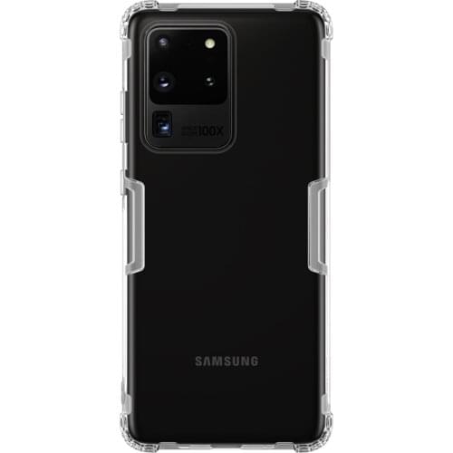 NILLKIN for Samsung S20 Ultra Case for Samsung Galaxy S20 Ultra Cover Silicone Nature Series Soft TPU Back Cover Phone Cases