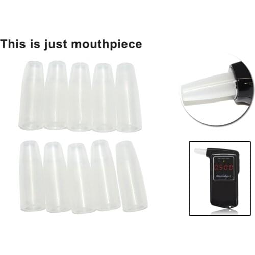 Digital Breath Alcohol Tester Breathalyzer mouthpiece 50pcs for Alcohol Tester AT-858/AT868 wholesale Freeshipping Drop shipping