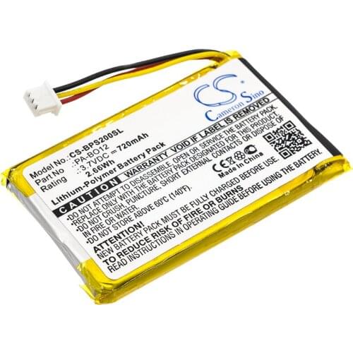 CS 720mAh / 2.66Wh battery for Bang & Olufsen Beosound 2 PA-BO12