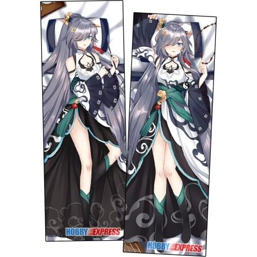 Hobby Express Anime Dakimakura Japanese Otaku Waifu Hugging Body Pillow Cover Fu Hua Honkai Impact 3rd ZMZ179