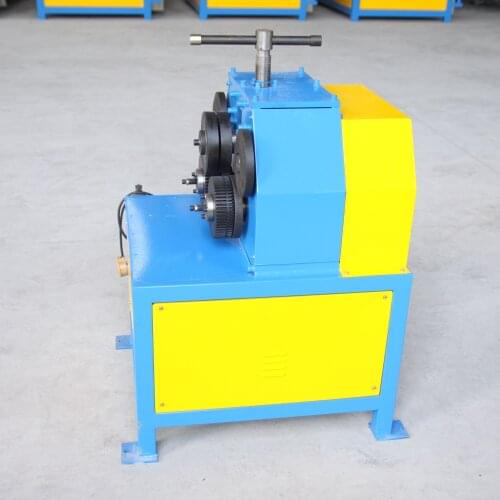 JY-40 Electric Angle Iron Rolling Machine, Round Steel Angle Bending Roller Forming Machine for Pipe and Duct Roll