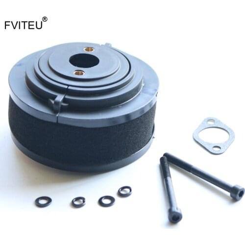 FVITEU Black Plastic Air Filter kit For Losi 5ive T Rovan LT King Motot X2