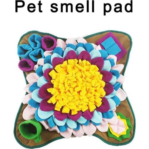 Pet mat Puzzle Increase IQ Snuffle Mat Dog Toys Slow Dispensing Feeder Puppy Training Games Feeding Food Intelligence Interactiv