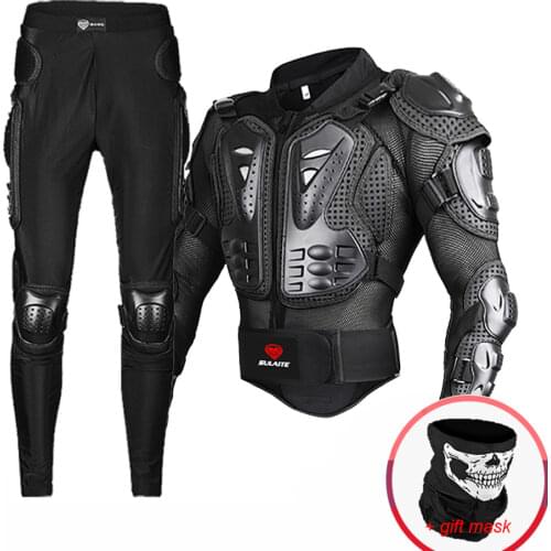 Free Gift Gloves Motocross Racing Armor Full Body Jacket Motorcycle Jacket Men Protective Gear Protector Moto Protection Jackets
