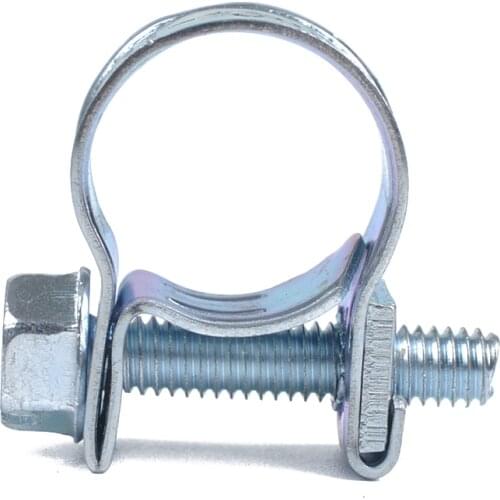 10Pcs Adjustable 9-11MM Diameter Clips Worm Gear Hose Clamp Assortment Kit for Various Pipes Automotive Mechanical Use