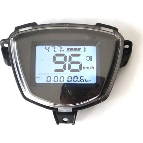 Small Battery EMU LCD Instrument Panel Assembly 48v Modified Parts 60v Lithium Battery 72v Lead-Acid Quantity Code