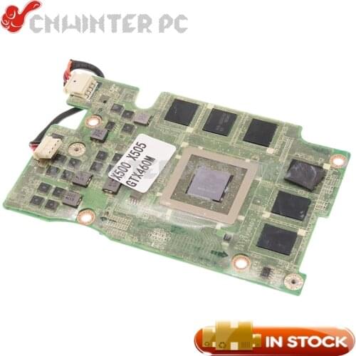 NOKOTION DATZ1VUBAD0 34TZ1VB00L0 For Toshiba Qosmio X505 X500 Laptop VGA Graphics card GPU Geforce GTX 460M 1.5GB DDR5