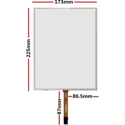 New 10.4 "4-wire resistor 225*173mm for hand-written screen touch screen for medical equipment flat machine touch pad