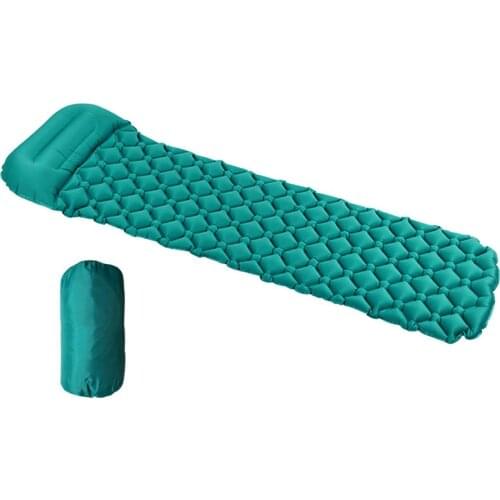 Outdoor Camping Mat Ultra-Light Self Inflatable Mattress Hiking Tent Mat Air Cushion Portable Sleeping Pad Waterproof Mattress