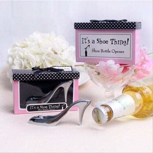 50PCS High Heels Shape Bottle Opener Wedding Decoration Supplies Birthday Party Favors And Gifts Shoe Opener Souvenirs
