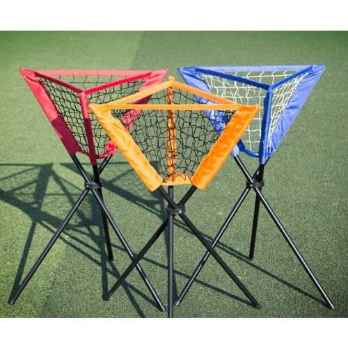 Professional baseball string bag Portable Baseball Storage tripod rack