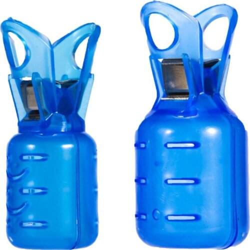 Wooden Shrimp Squid Hook Protective Cover Blue PVC Fish Hook Protective Cover Wooden Shrimp Protective Cover Big Small Fish Grip