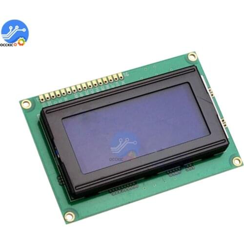 1604 LCD Screen Display Module DC 5V Blue Blacklight16*4 16x4 Character LCD1604 Digital Board For Arduino