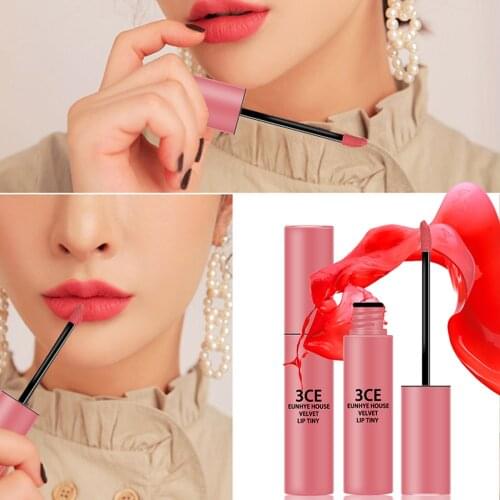 3CE Profissional Long-lasting Cosmetic Makeup lipstick Waterproof Matte Lipstick 20 Colors Lip make up Lipsticks set