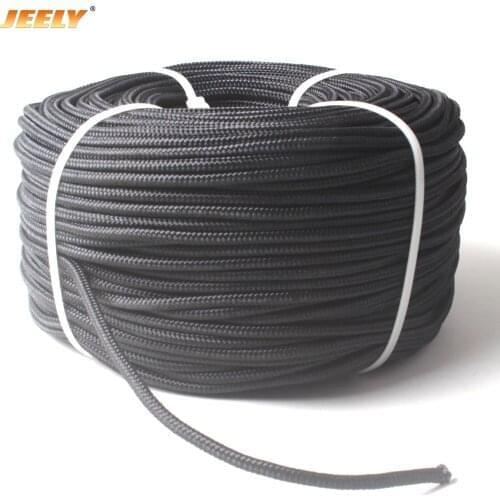 5mm 50m UHMWPE Core with Polyester Jacket Sailboat Winch Tow Rope