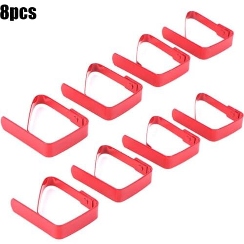 8 X Tablecloth Clips Stainless Steel Durable Table Clamps, Tablecloth Clip For The Home In Stock Drop Shipping