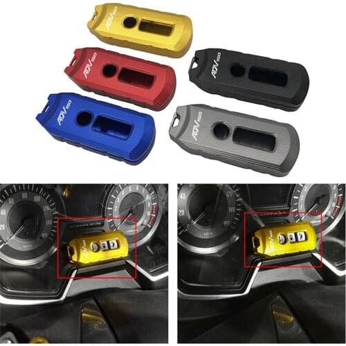 Semspeed New Motorcycle CNC Key Cover Cap Creative products Keys Case Shell for Honda ADV150 2019 2020 Motorbike key case