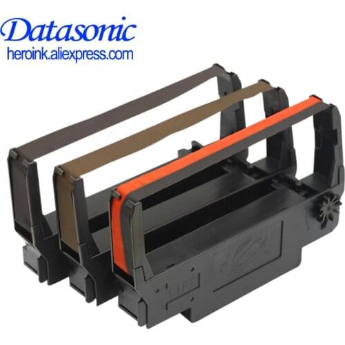 Datasonic 10PCS ERC30 ERC-30 ERC 30 34 38 B/R Compatible with Ribbon Cartridge for use in ERC38 NK506 printer ink ribbon