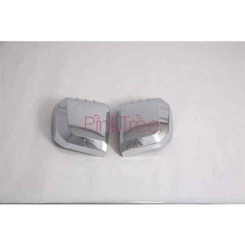 For Toyota Hiace 2019 Chrome Side Wing Review Door Mirror Cover Car Styling Accessories