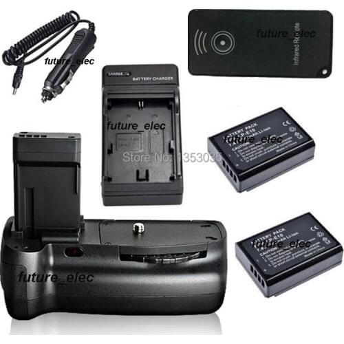 Hot Vertical Power Shutter Battery Hand Handle Grip For Canon EOS 1100D Rebel T3 1200D Camera +IR Remote +2 x LP-E10+Car Charger